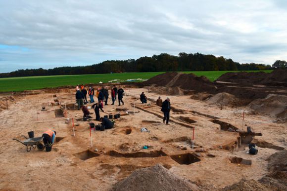 Ausgrabungen zur Halle des Königs in Seddin / Foto: LK Prignitz