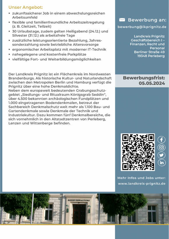 Sachbearbeiter Denkmalschutz/ Baudenkmalpflege (m/w/d) - Seite 2