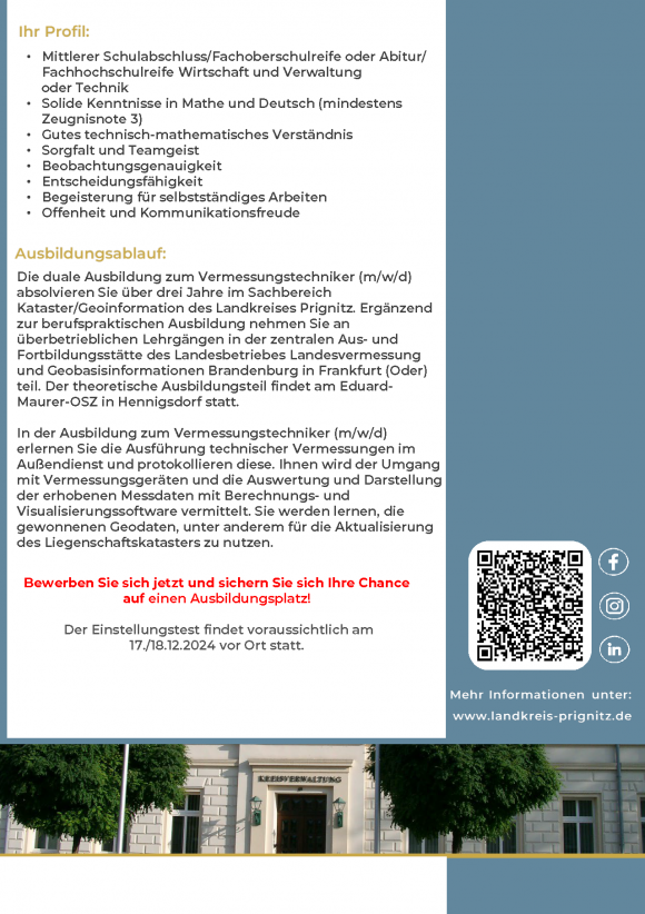 Ausbildung zum Vermessungstechniker (m/w/d) - Seite 2