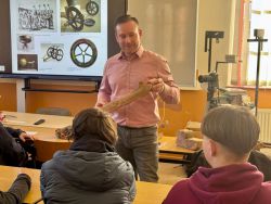 Gordon Thalmann beim Tag der Wissenschaft (Foto: LK Prignitz)