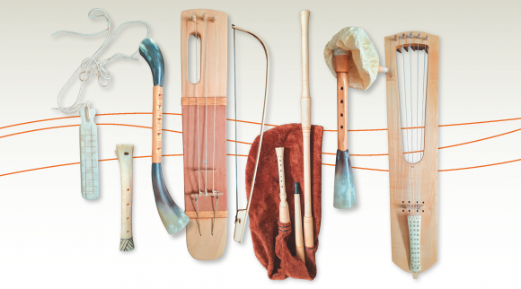 Musikinstrumente vergangener Zeiten / Foto: LK Prignitz