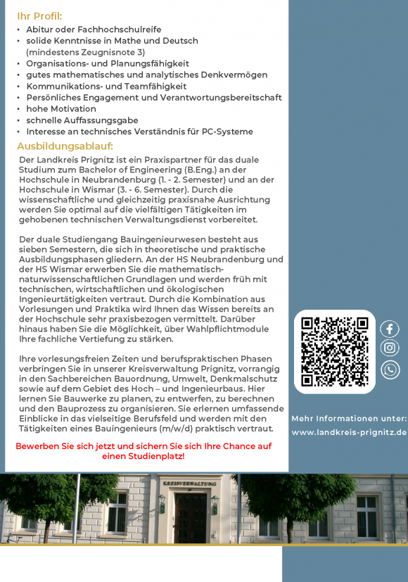 Duales Studium Bauingenieurwesen  (B.Eng.)  - Seite 2
