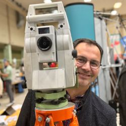 Herr Richard vom Sachbereich Kataster / Foto: LK Prignitz