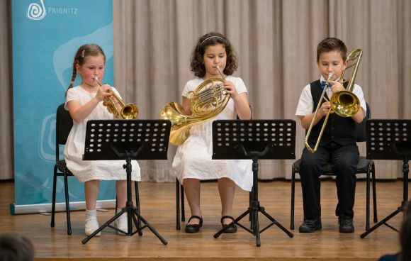 Blechbläsertrio / Foto: Kreismusikschuke Prignitz