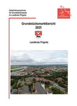 Greundstücksmarktbericht - Foto des Covers, LK Prignitz