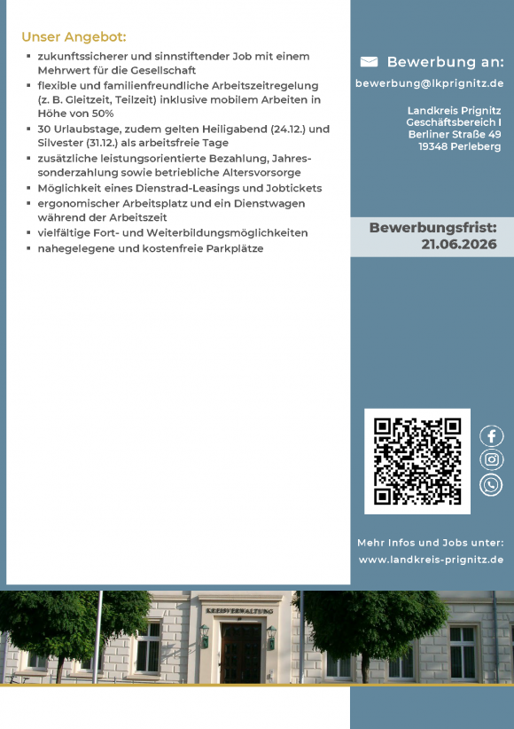 Hauptsachbearbeiter Leistung (m/w/d) im Jobcenter Prignitz, Standort Pritzwalk - Seite 2