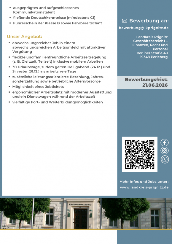 Sachbearbeiter Fördermittelmanagement (m/w/d) - Seite 2