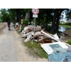 Sperrmüll aus betroffenen Häusern (16.06.2013)