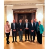 Vor dem Magristratszimmer der Stadt Wittnberge / Foto: LK Prignitz