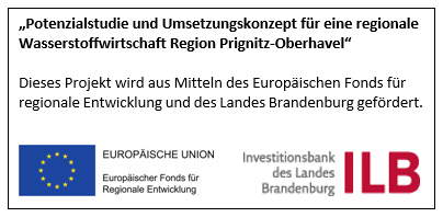 Potenzialstudie und Umsetzungskonzept für eine regionale Wasserstoffwirtscahft Region Prignitz-Oberhavel